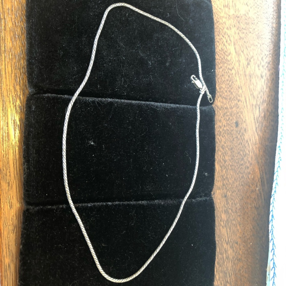 Sterling silver necklace